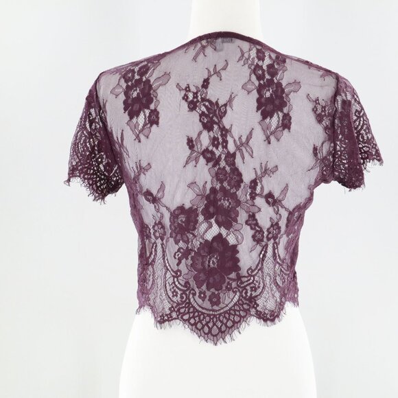 Sheer Lace Top Set Of 2 Women S Whimisgoth Burningman Dark Feminine Alt Romantic - Picture 5 of 16